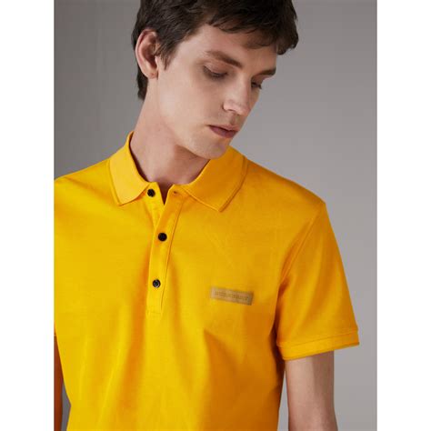 yellow burberry polo pink logo|burberry polo outlet.